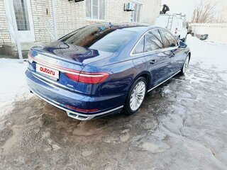 2018 Audi A8 Long 50 TDI IV (D5), синий, 4032000 рублей, вид 3