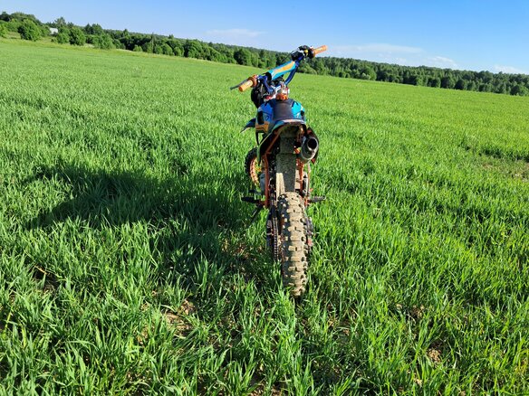 2024 Kayo Evolution YX140EM, оранжевый, 70000 рублей - вид 5