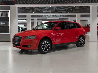 2007 Audi A3 II (8P) Рестайлинг 1, красный, 670000 рублей, вид 1