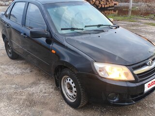 2012 Lada (ВАЗ) Granta I, чёрный, 190000 рублей, вид 1