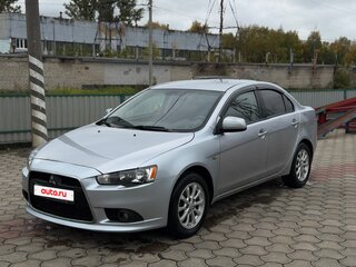 2011 Mitsubishi Lancer X Рестайлинг, серебристый, 625000 рублей, вид 1
