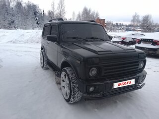 2001 Lada (ВАЗ) 2121 (4x4) I Рестайлинг, чёрный, 450000 рублей, вид 1
