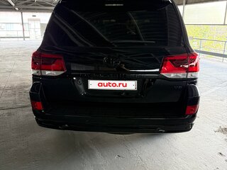 2017 Toyota Land Cruiser 200 Series Рестайлинг 2, чёрный, 5900000 рублей, вид 5