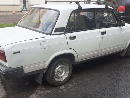 1998 Lada (ВАЗ) 2107, белый, 180000 рублей, вид 3