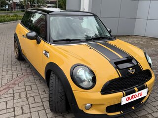 2008 Mini Hatch Cooper S II (R56), жёлтый, 1200000 рублей, вид 1