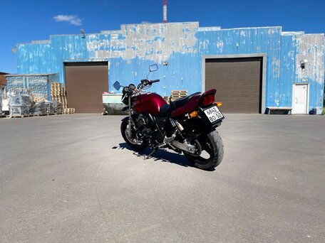 1999 Honda CB 400 Super Four, красный, 300000 рублей, вид 5