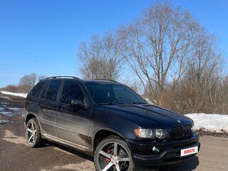 2002 BMW X5 3.0i I (E53), чёрный, 850000 рублей, вид 4