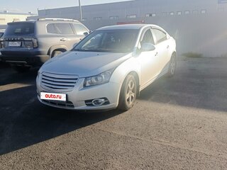 2012 Chevrolet Cruze I Рестайлинг, серебристый, 420000 рублей, вид 1