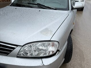2007 Kia Spectra I Рестайлинг 2, серебристый, 260000 рублей, вид 4