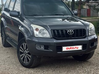 2008 Toyota Land Cruiser Prado 4-speed 120 Series Рестайлинг, серый, 2600000 рублей, вид 1