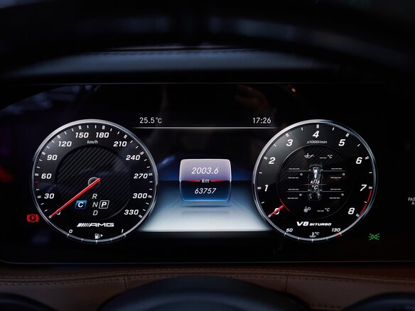 2018 Mercedes-Benz S-Класс AMG 63 AMG Long III (W222, C217) Рестайлинг, чёрный - вид 25