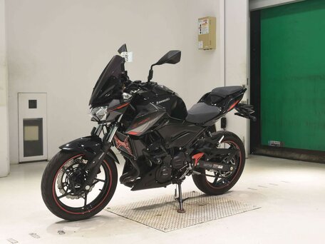 2023 Kawasaki Z 400, чёрный, 597000 рублей, вид 4