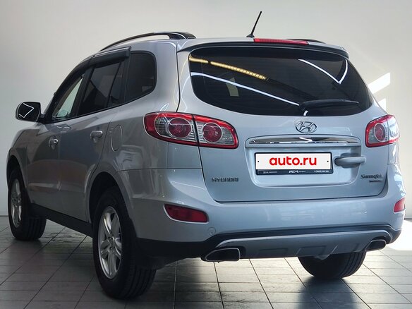 2012 Hyundai Santa Fe II Рестайлинг, серебристый, 1430000 рублей - вид 6