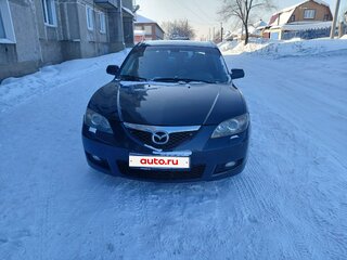 2008 Mazda 3 I (BK) Рестайлинг, чёрный, 590000 рублей, вид 1