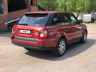 2008 Land Rover Range Rover Sport I, красный, 1190000 рублей, вид 3