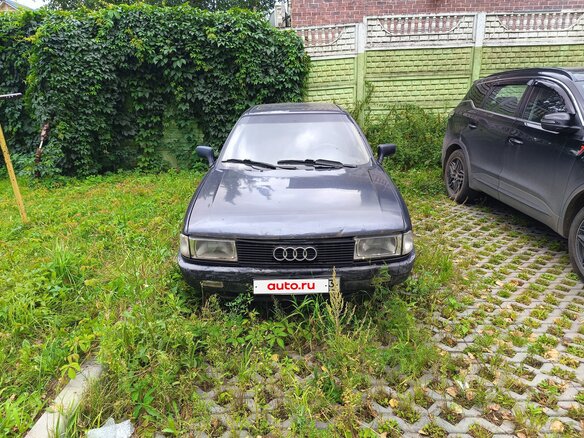 1989 Audi 80 IV (B3), синий