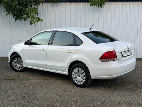2012 Volkswagen Polo V, белый, 729000 рублей, вид 5