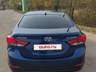 2014 Hyundai Elantra V (MD) Рестайлинг, синий, 1000000 рублей, вид 3