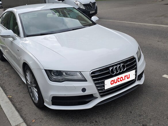 2012 Audi A7 I (4G), белый, 2500000 рублей - вид 2