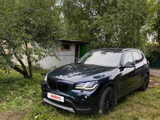 2014 BMW X1 18i I (E84) Рестайлинг, синий, 1700000 рублей, вид 2