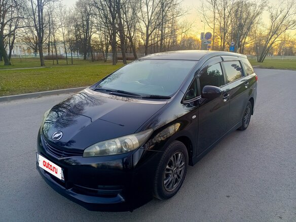 2010 Toyota Wish II, чёрный, 1450000 рублей - вид 2