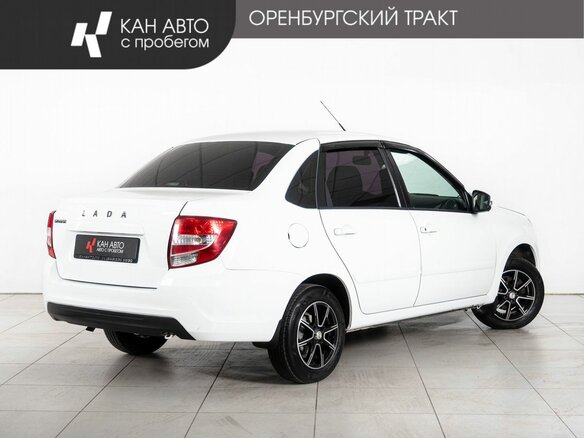 2019 Lada (ВАЗ) Granta I Рестайлинг, белый, 580000 рублей - вид 2