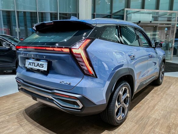 2025 Geely Atlas II, голубой - вид 13