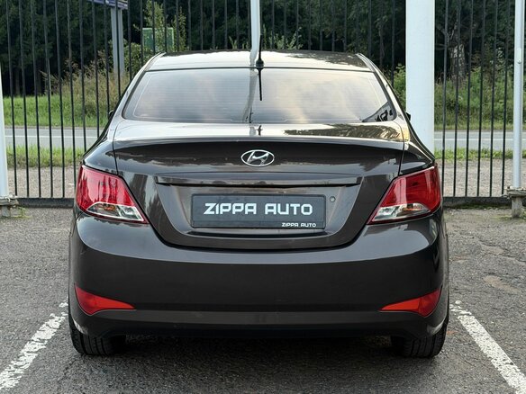 2014 Hyundai Solaris I Рестайлинг, коричневый - вид 4