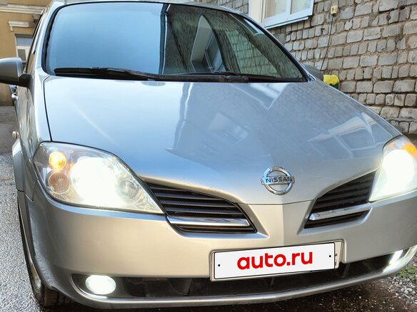 2007 Nissan Primera III (P12), серебристый, 300000 рублей - вид 1