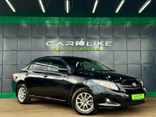2008 Toyota Corolla X (E140, E150), чёрный, 569000 рублей, вид 1