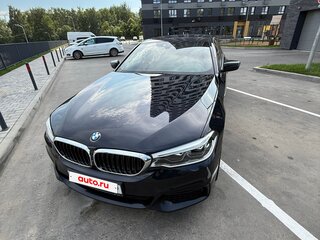 2019 BMW 5 серии 530i xDrive VII (G30/G31/G38), синий, 4400000 рублей, вид 3