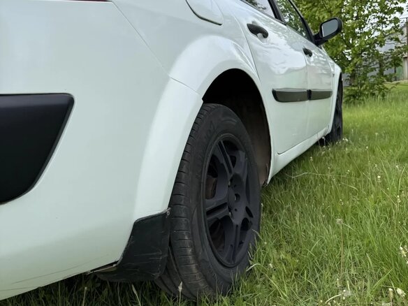 2004 Renault Megane II, белый, 270000 рублей - вид 7