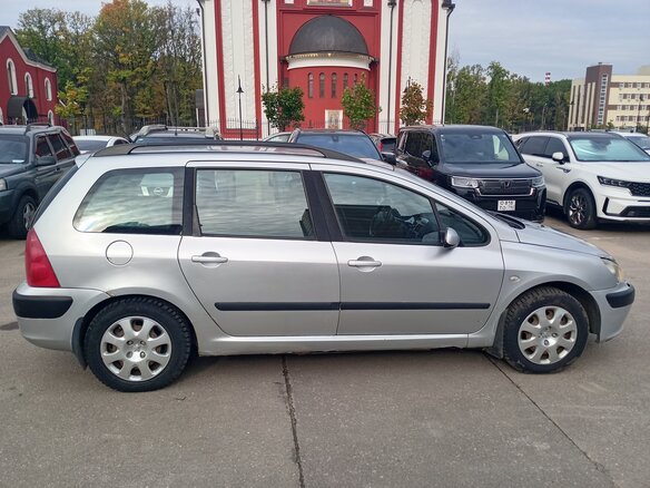 2005 Peugeot 307 I, серебристый, 180000 рублей - вид 16