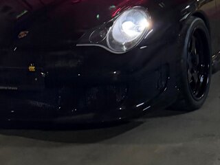 2003 Porsche 911 Turbo S V (996) Рестайлинг, чёрный, 16000000 рублей, вид 2