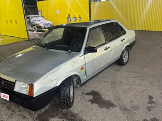 1997 Lada (ВАЗ) 21099, серебристый, 120000 рублей, вид 1