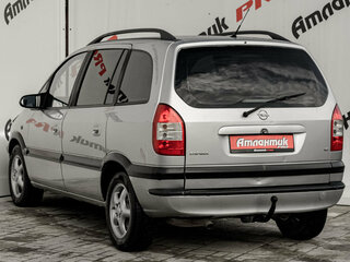 2004 Opel Zafira A Рестайлинг, серебристый, 380000 рублей, вид 5