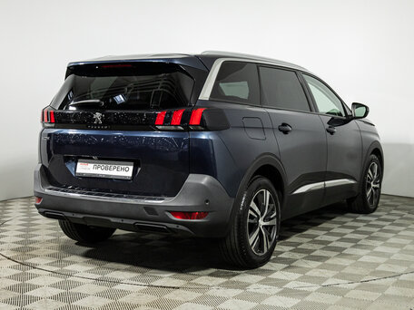 2018 Peugeot 5008 II, синий, 1661777 рублей, вид 5
