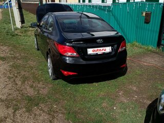 2016 Hyundai Solaris I Рестайлинг, чёрный, 890000 рублей, вид 3