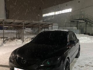 2007 Mazda 3 I (BK) Рестайлинг, чёрный, 460000 рублей, вид 2