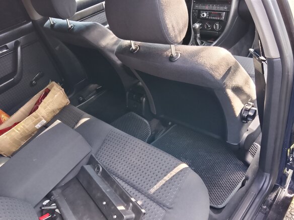 1996 Audi A6 I (C4), синий, 230000 рублей - вид 19