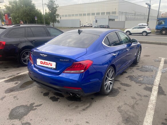 2019 Genesis G70 I, синий, 2800000 рублей - вид 5