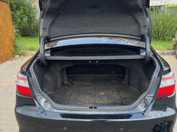 2015 Toyota Camry VII (XV50) Рестайлинг, чёрный, 2250000 рублей - вид 7