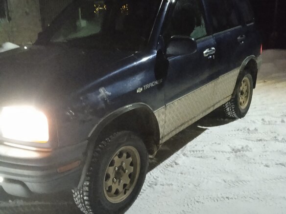 1999 Chevrolet Tracker II, синий - вид 2