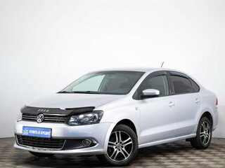 2015 Volkswagen Polo V, серебристый, 979000 рублей, вид 3