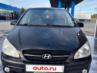 2007 Hyundai Getz I Рестайлинг, чёрный, 600000 рублей, вид 3