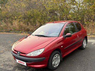 2004 Peugeot 206, красный, 250000 рублей, вид 1
