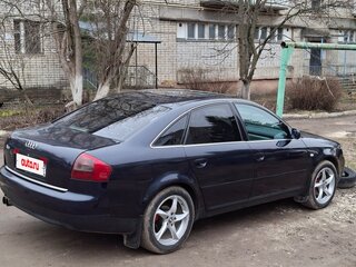 2002 Audi A6 II (C5) Рестайлинг, синий, 500000 рублей, вид 4