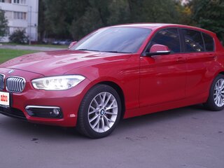 2015 BMW 1 серии 118i II (F20/F21) Рестайлинг, красный, 1209000 рублей, вид 1