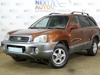 2002 Hyundai Santa Fe I, коричневый, 590000 рублей, вид 1