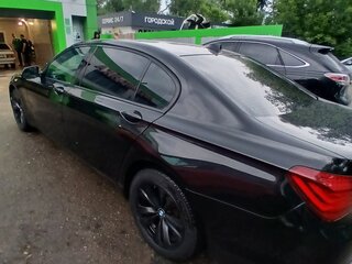 2012 BMW 7 серии Long 750Li xDrive V (F01/F02/F04) Рестайлинг, чёрный, 1500000 рублей, вид 2